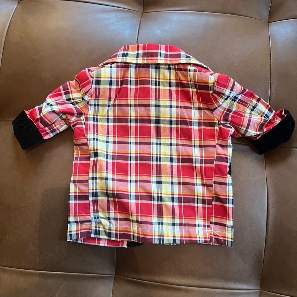 Rugged Butts Plaid Blazer